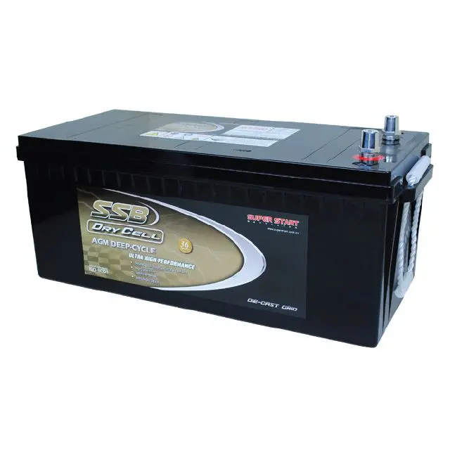 Hvt-224D Ssb 12V 240Ah Dry Cell Deep Cycle Battery 1