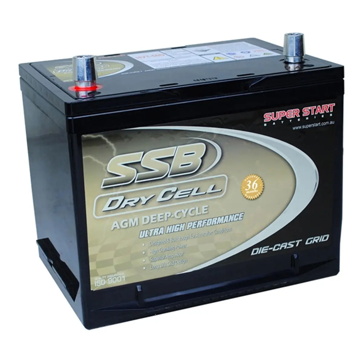 Ssb 12V 60Ah Dry Cell Deep Cycle Battery 1