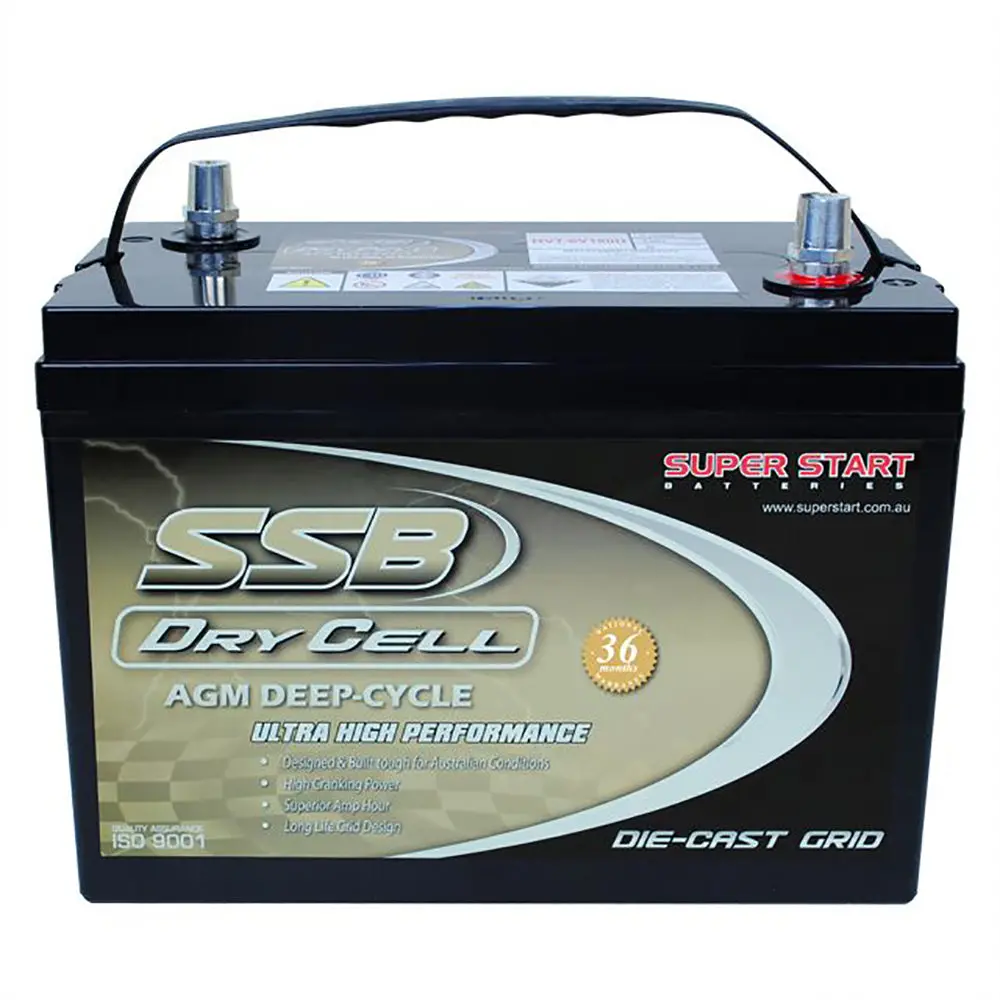 Ssb 6V 180Ah Dry Cell Deep Cycle Battery 1