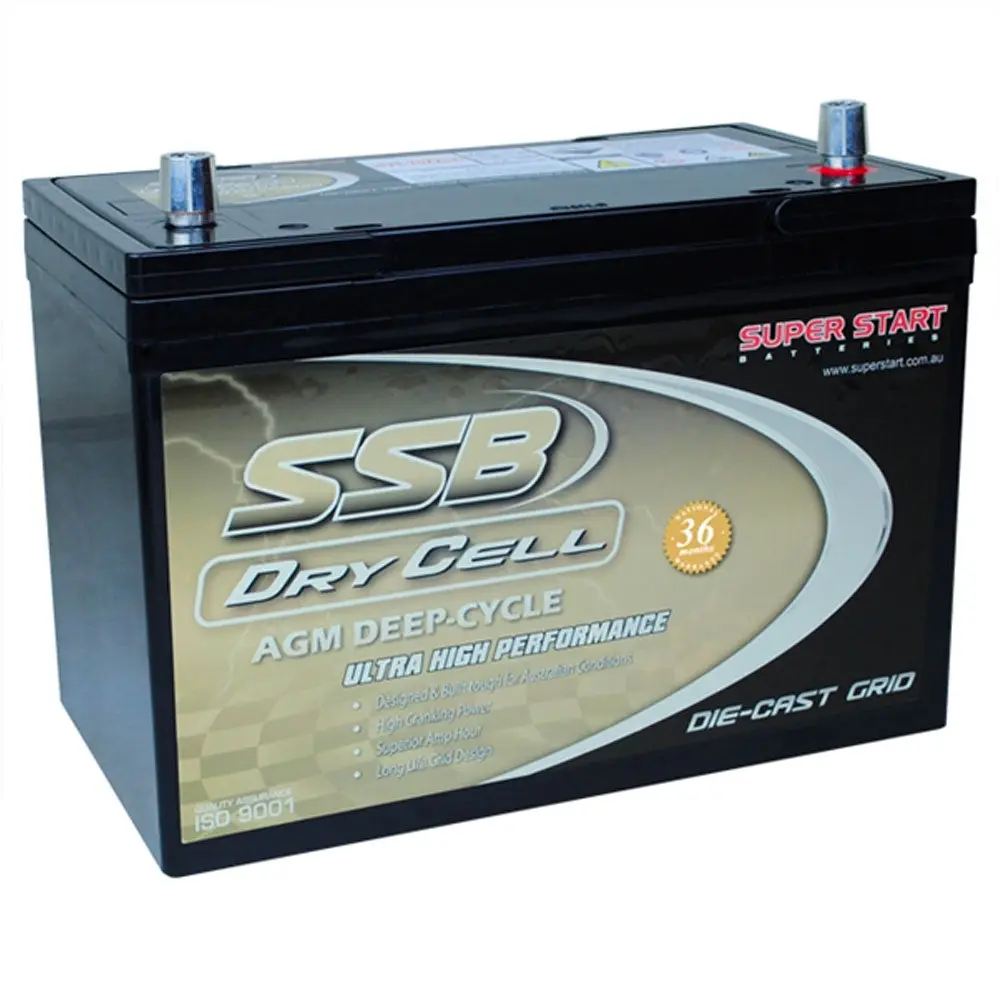 Ssb Hvt-70Zzld 12V 100Ah  Dry Cell Deep Cycle Battery 1