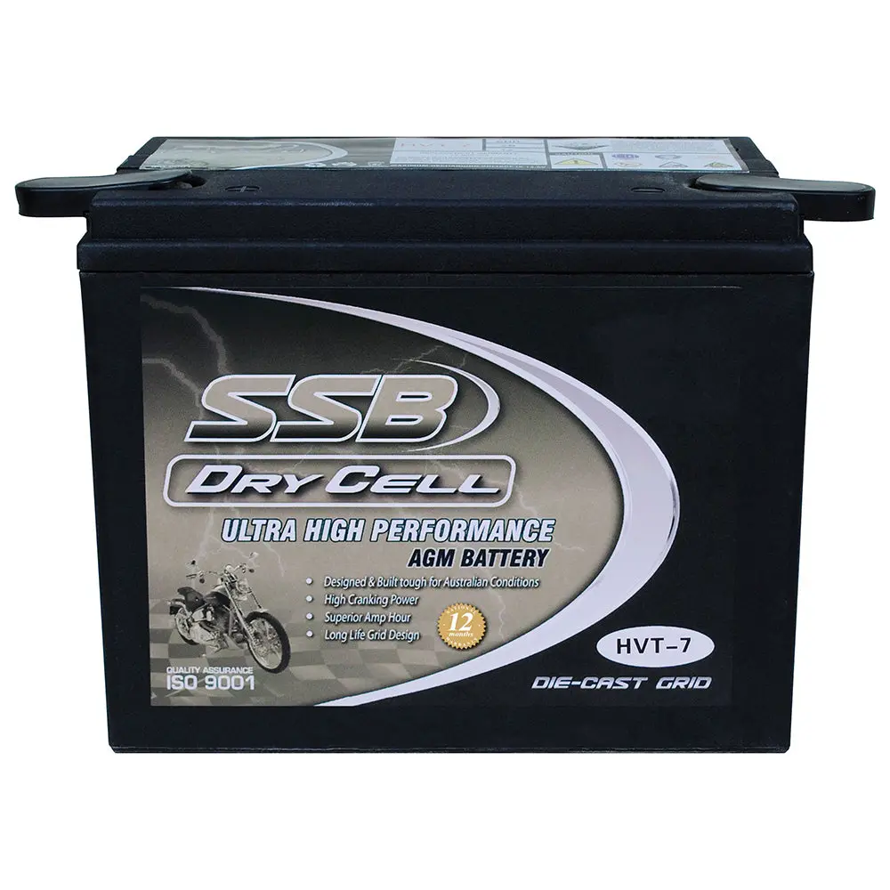 Hvt-7 Ultra High Performance Agm Motorcycle Battery 1