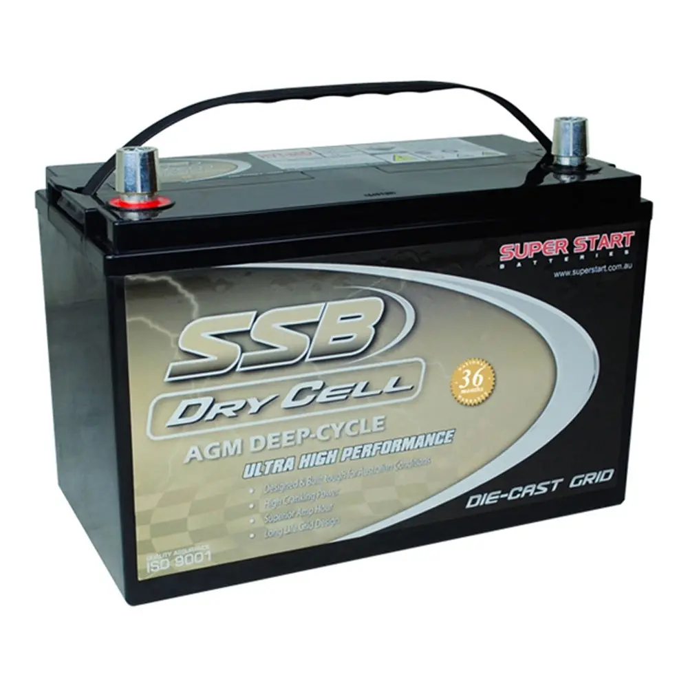 Ssb Hvt-86D Dry Cell Deep Cycle Battery 12V 130Ah 1