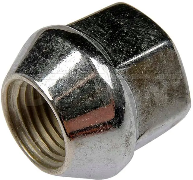 Wheel Nut - Steel Chrome Thread 1/2-20 Chevrolet C10 85-87, Ford F150 85-96, Mustang 85-14, Gmc C1500 85-87, Lincoln Continental 85-87 611-154 1