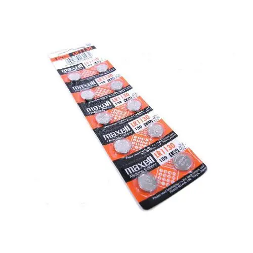 Lr1130 Battery, Maxell Or Panasonic 10Pk 1