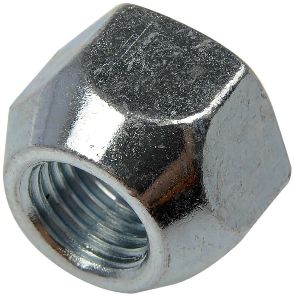 Wheel Nut Chevrolet Camaro Firebird 67-81, Corvette 53-82, Gmc K15 75-78, Jeep Cherokee 74-83 Steel; Silver Thread 7/16-20 611-014.1 1