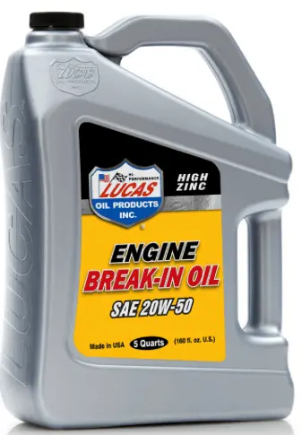 Engine Break In Oil Sae 20W-50 Luas High Zinc 10636 1