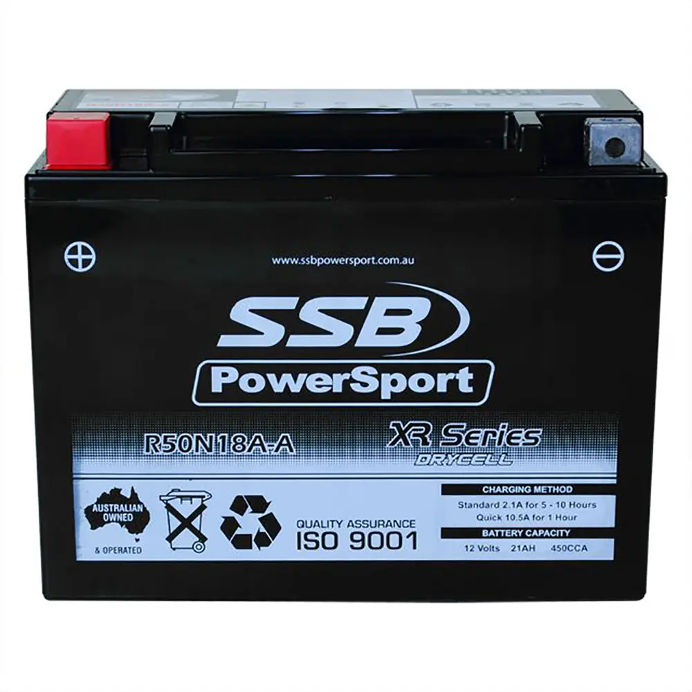 R50n18a-A High Peformance Agm Motorcycle Battery 1