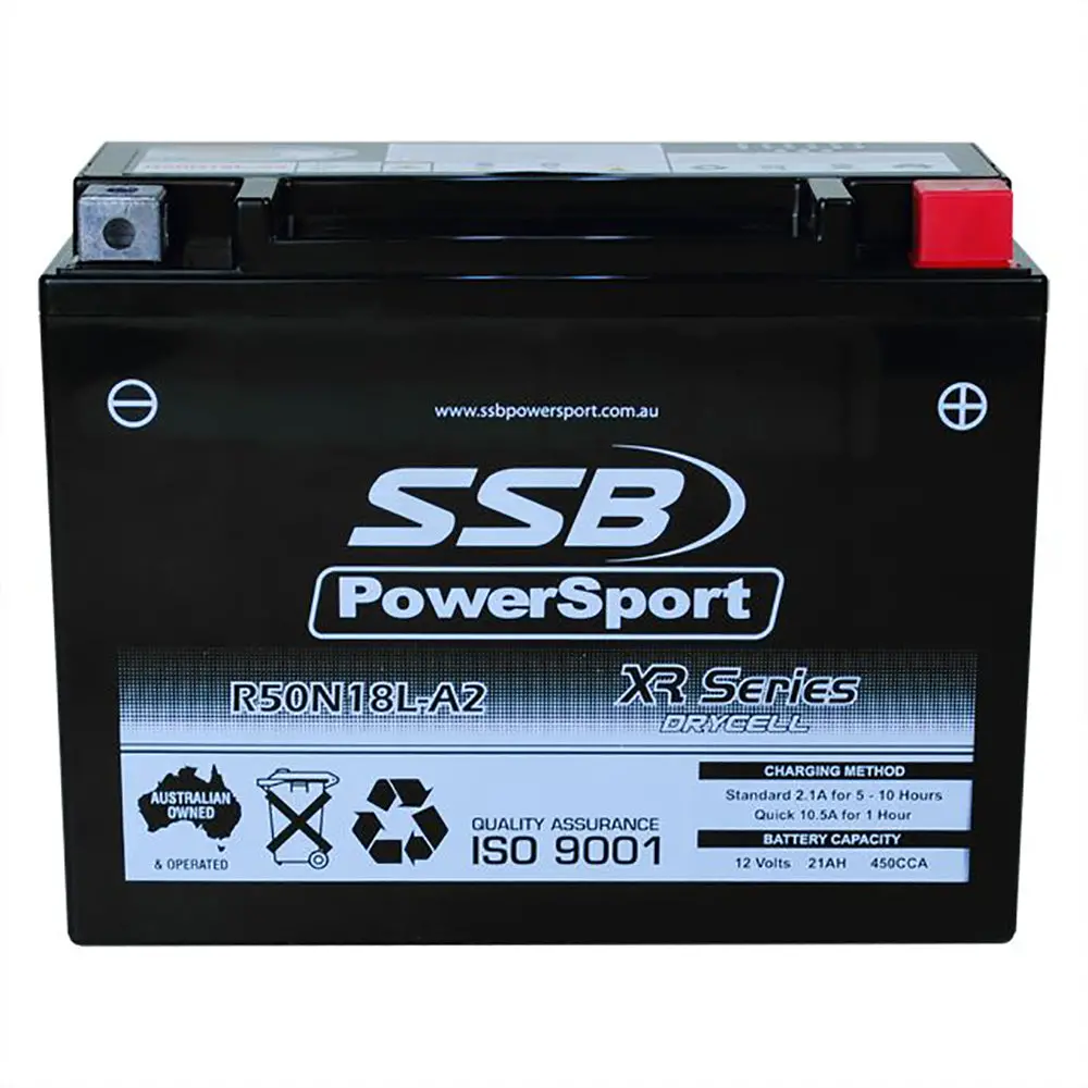 R50n18l-A2 High Peformance Agm Motorcycle Battery 1