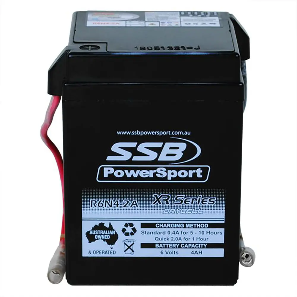 R6n4-2A High Peformance Agm Motorcycle Battery 1