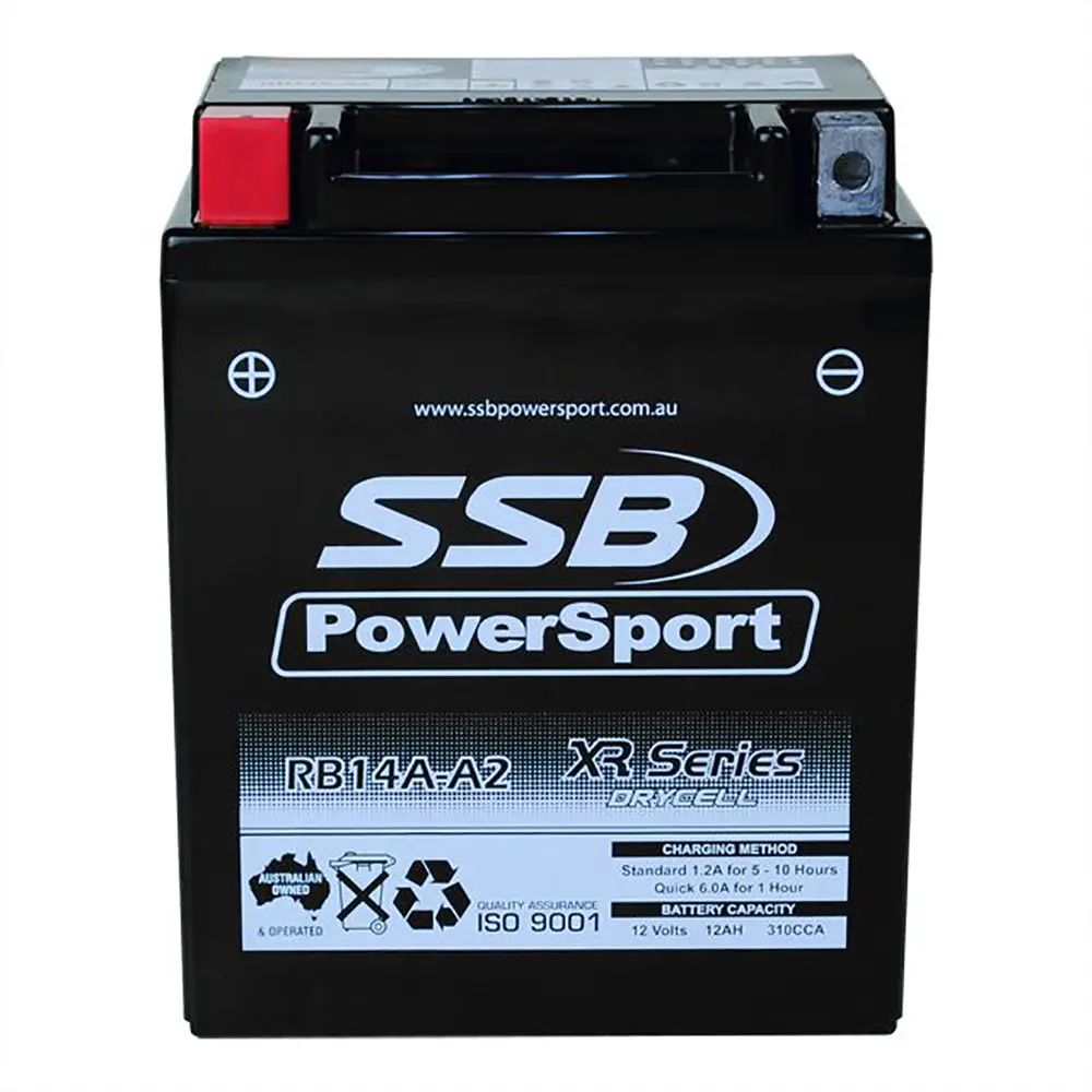 Rb14a-A2 High Peformance Agm Motorcycle Battery 1