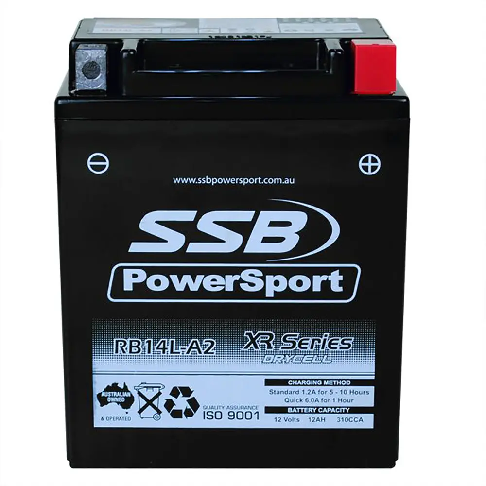 Rb14l-A2 High Peformance Agm Motorcycle Battery 1