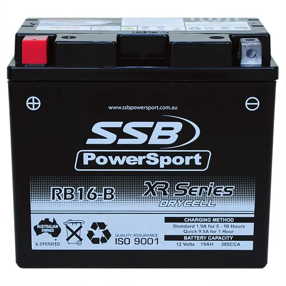 Rb16-B High Peformance Agm Motorcycle Battery 1