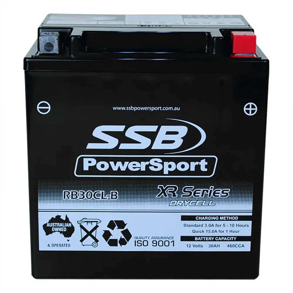 Rb30cl-B High Peformance Agm Motorcycle Battery 1