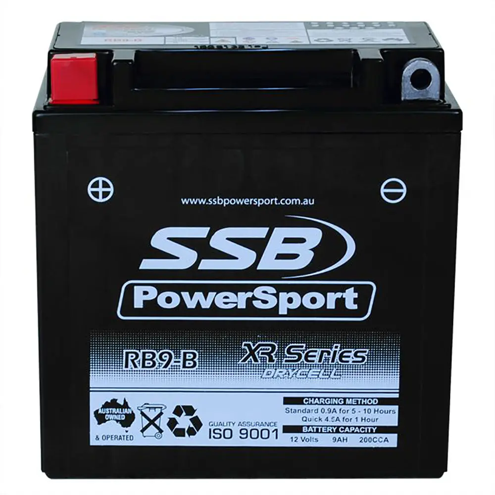 Rb9-B High Peformance Agm Motorcycle Battery 1