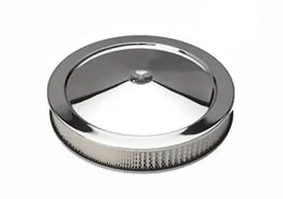 14″ Muscle Car Style Air Cleaner Set (Recessed Base) 2Inch Rpc R2195-R2111 1