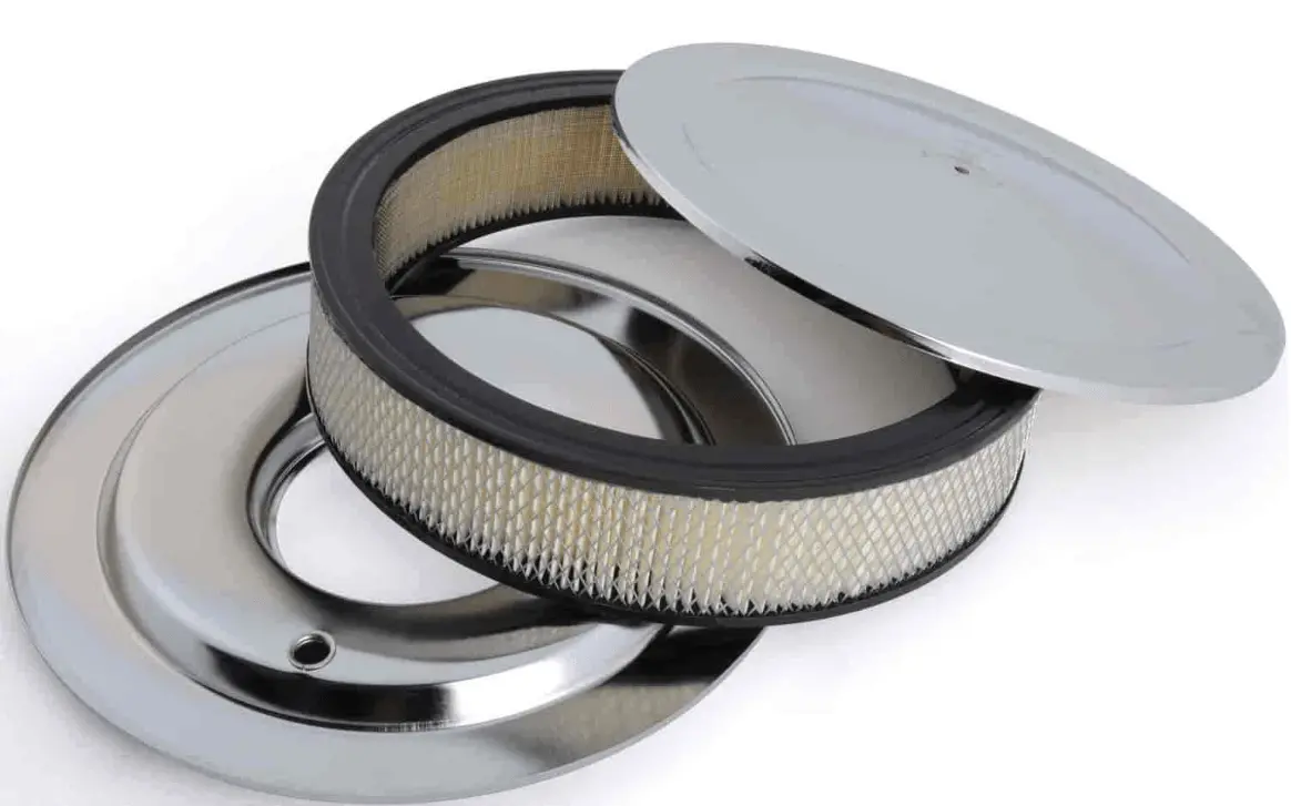 14″ Muscle Car Style Air Cleaner Set (Flatbase) 3Inch Rpc R8000 1