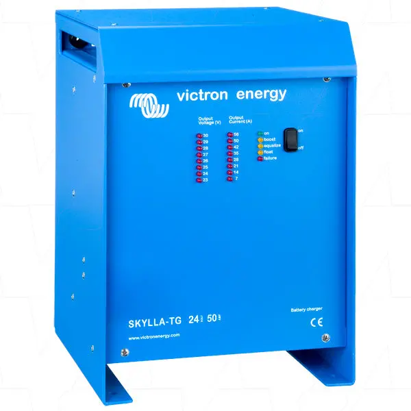 48V 50A Skylla Tg Sla-Lifepo4 Output 50A Charger With M8 Con 1