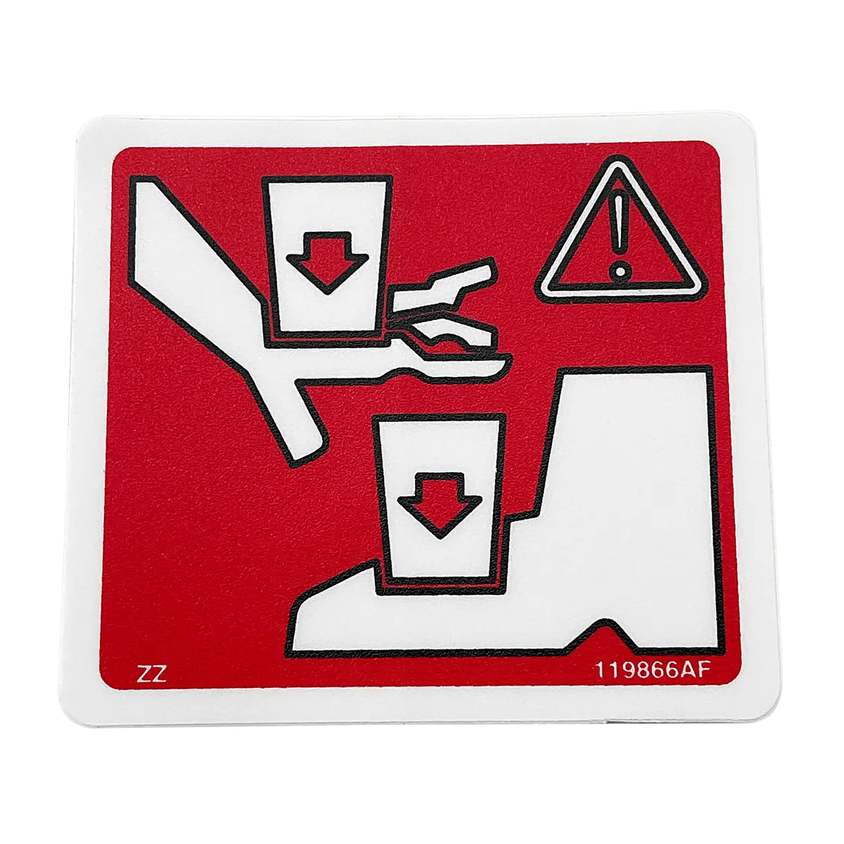 Skyjack Label Vl, Danger Pinch Hand 119866 1