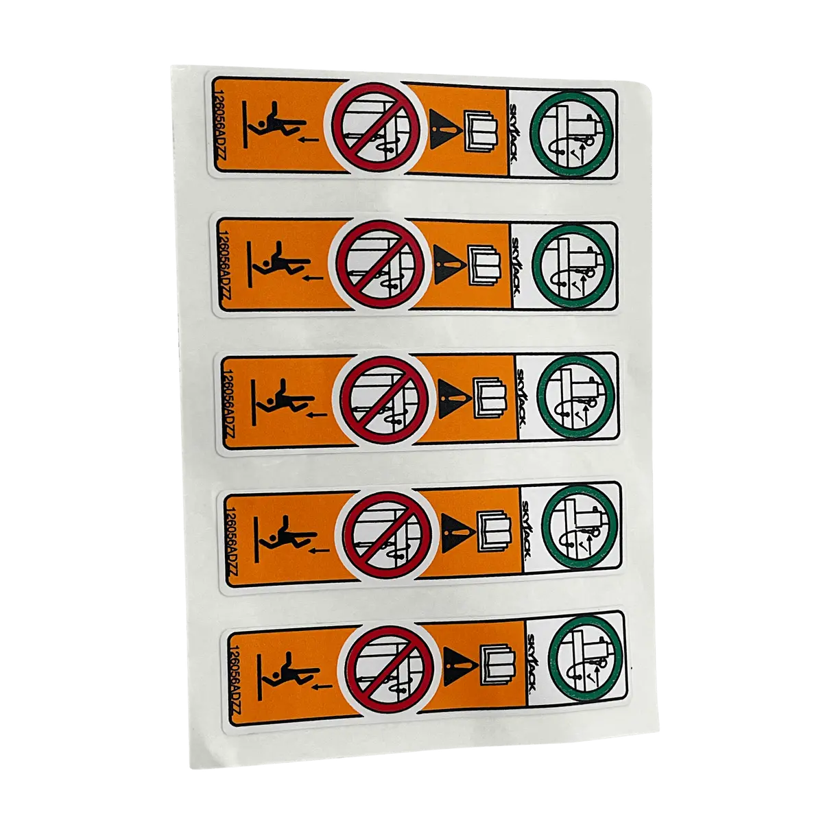Skyjack Label Vl, Falling Hazard Pic. 126056 1