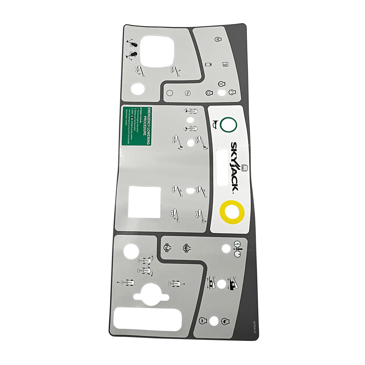 Skyjack Label, Uv Platform Control Co 166782 1