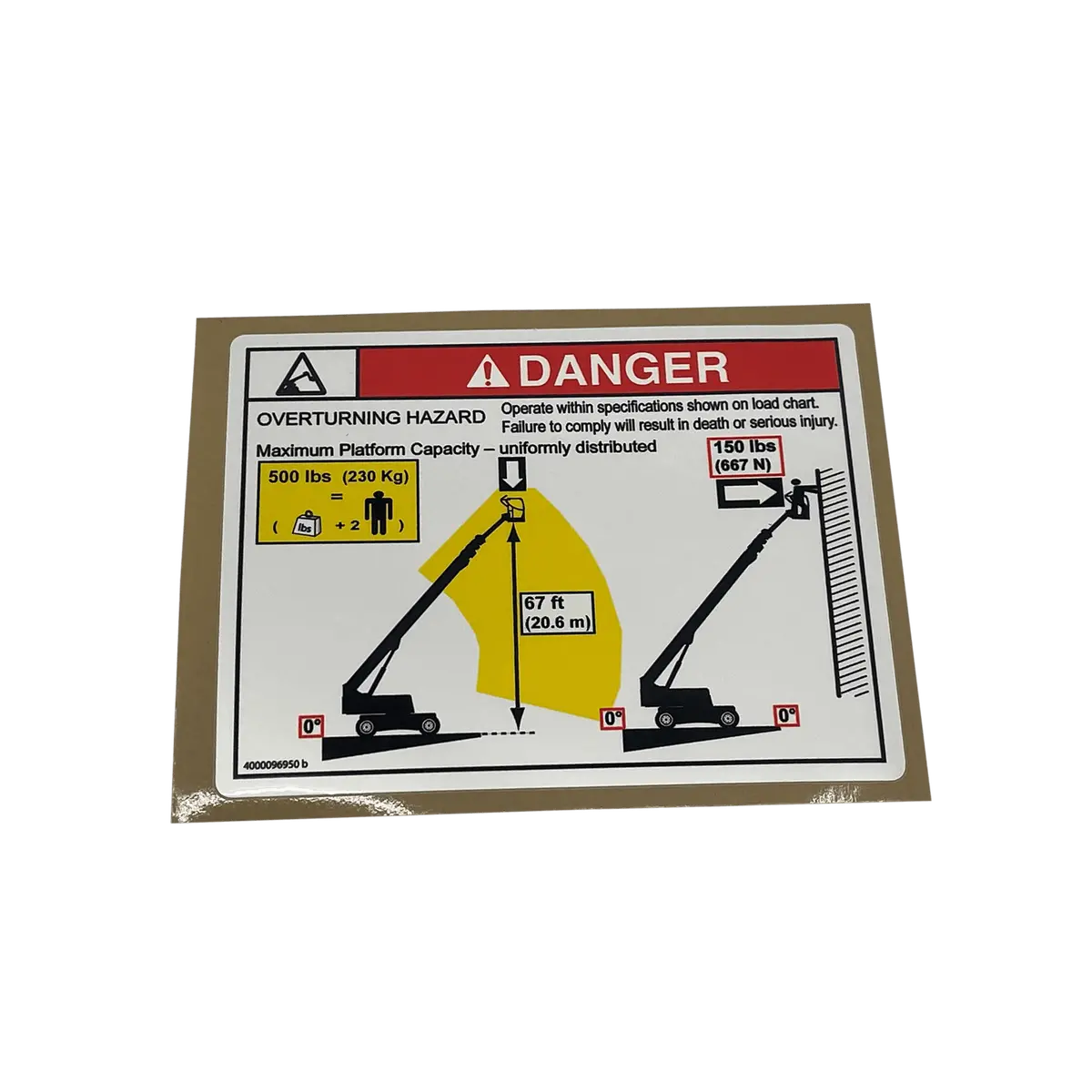 Haulotte Load Height Ht67rtj 230 4000096950 1