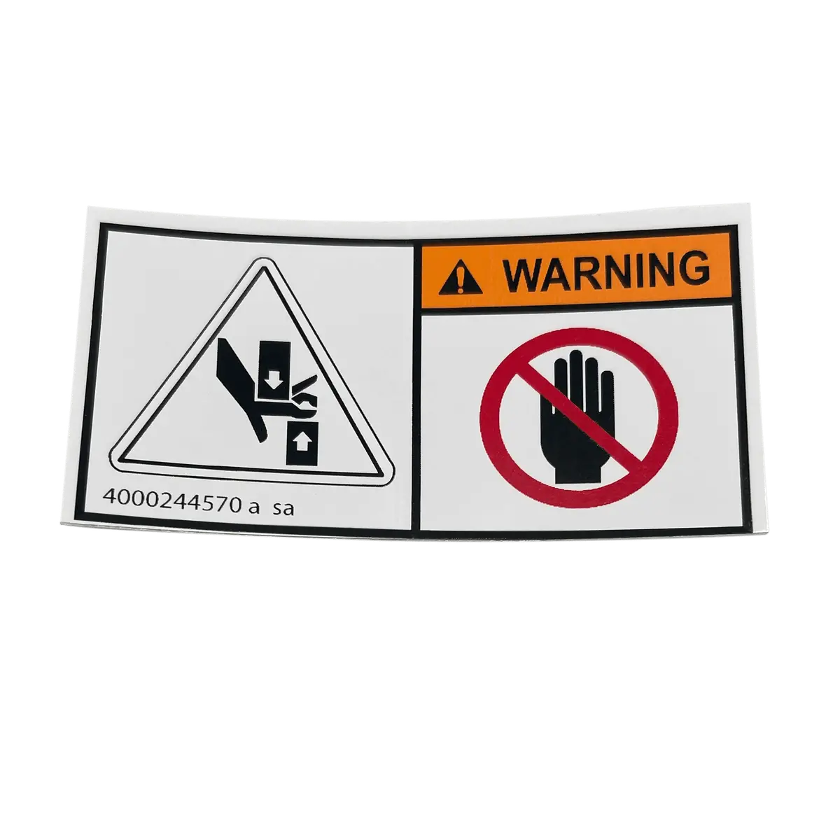 Haulotte Hand Injury Label 4000244570 1