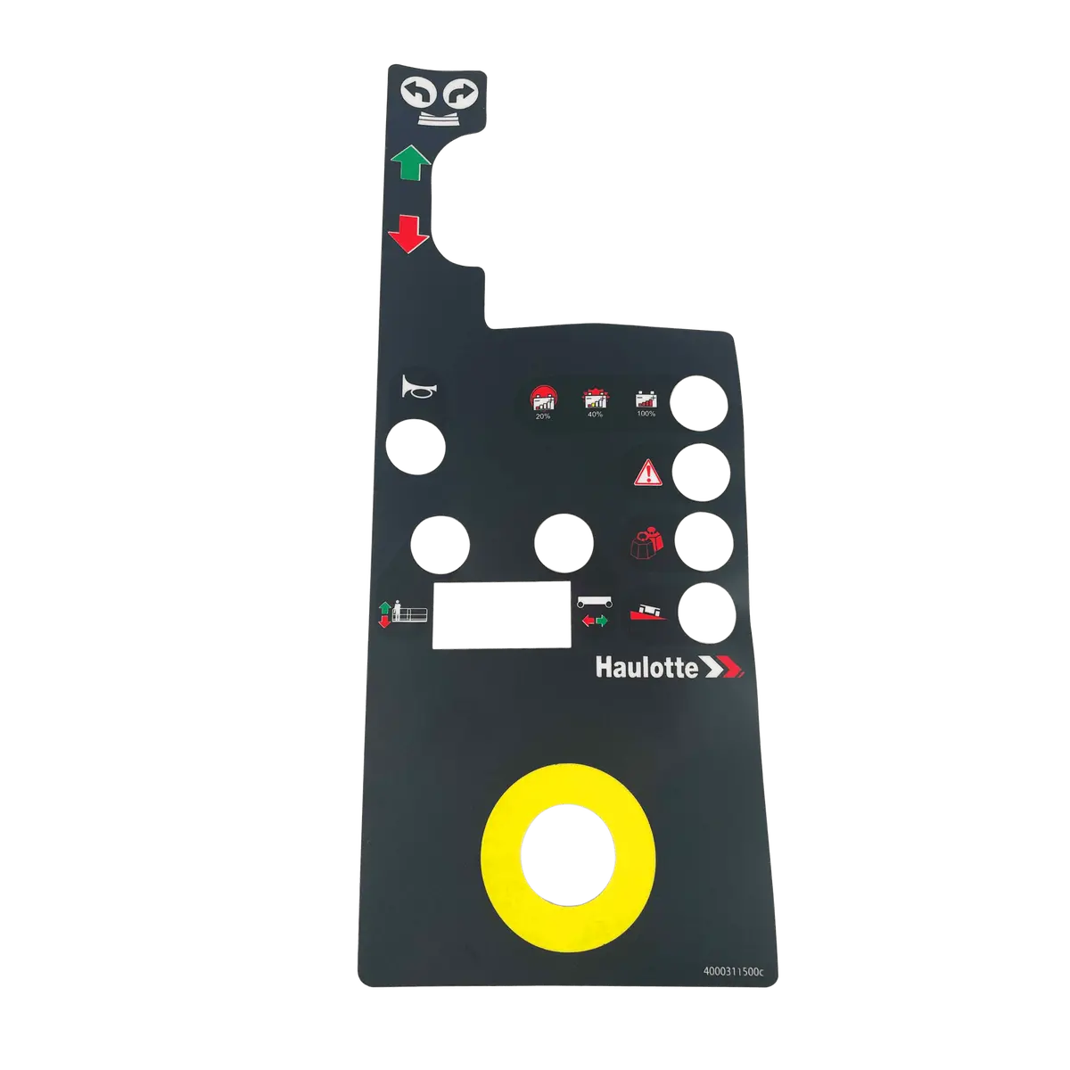 Haulotte Upper Control Box Label 4000311500 1