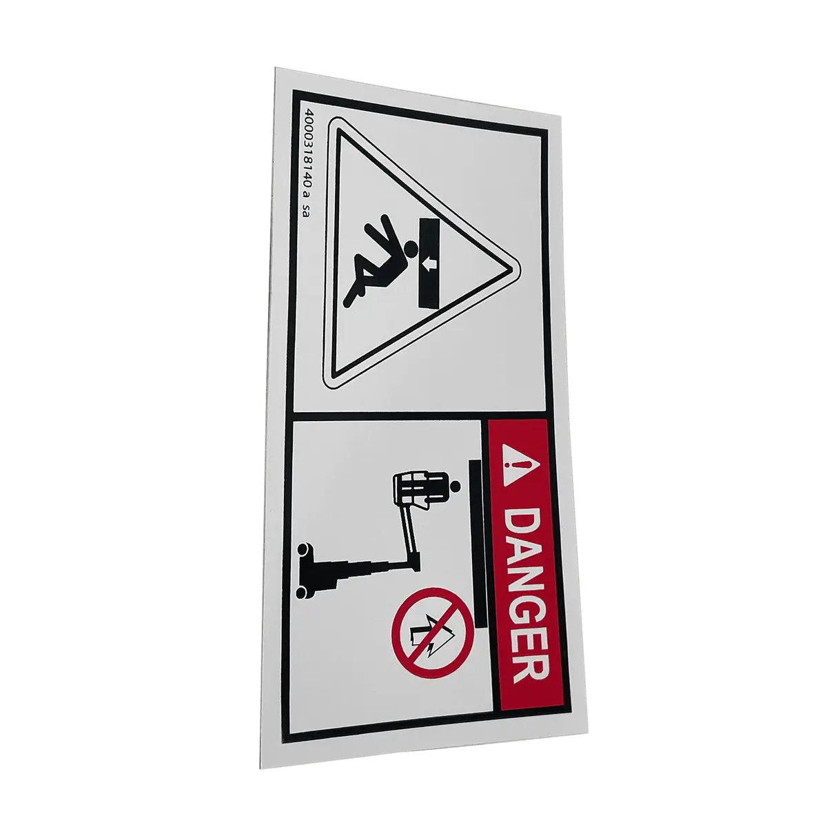 Haulotte Body Crushing Decal 4000318140 1
