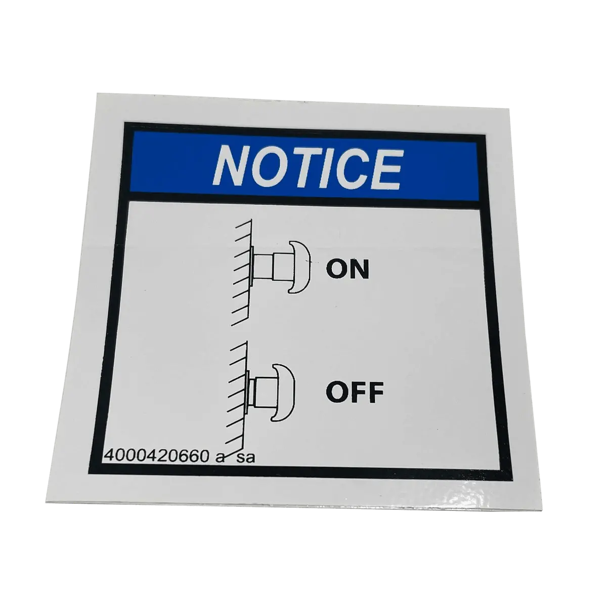 Haulotte Estop On Off Decal 4000420660 1