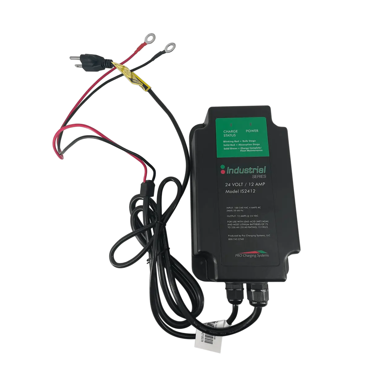 Hy-Brid Lifts Charger,24V,12A Pcs Elec-795 1